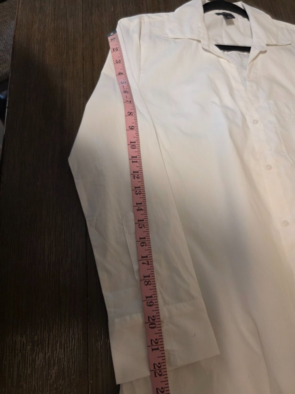 Halogen Cotton Bubble Hem Popover Shirtdress White XS NWT Flawed - Picture 10 of 14